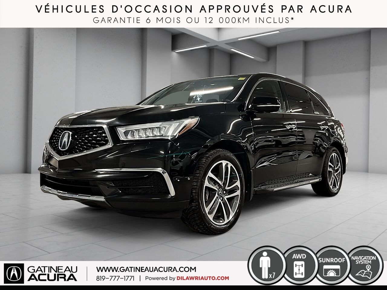 Acura MDX SH-AWD with Navigation 2018