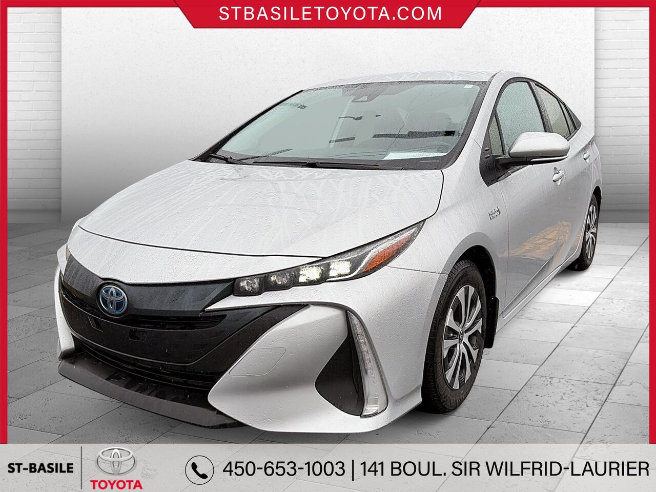 2021 Toyota Prius Prime Silver Saint-Basile-le-Grand - photo #0