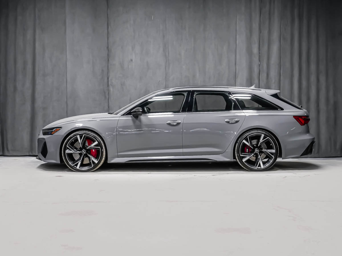 2021 Audi RS 6 Avant ENSEMBLE EX&Eacute;CUTIF ASSIST. CONDUITE BANG & OLUFSEN BLACK OPTICS Grey