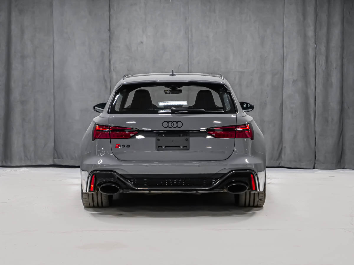2021 Audi RS 6 Avant ENSEMBLE EX&Eacute;CUTIF ASSIST. CONDUITE BANG & OLUFSEN BLACK OPTICS Grey