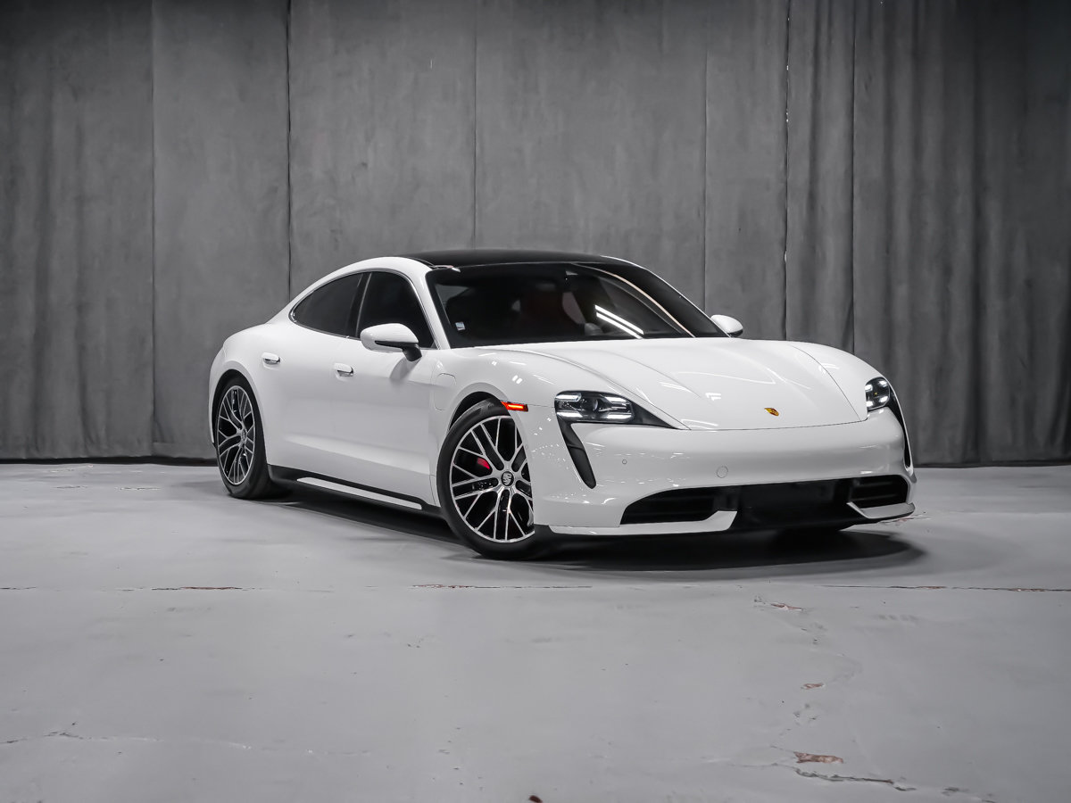 2020 Porsche Taycan TURBO White