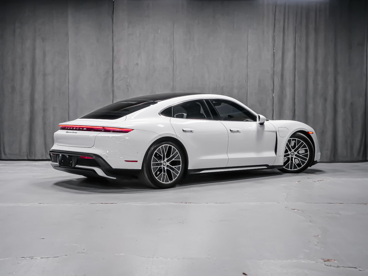 2020 Porsche Taycan TURBO White
