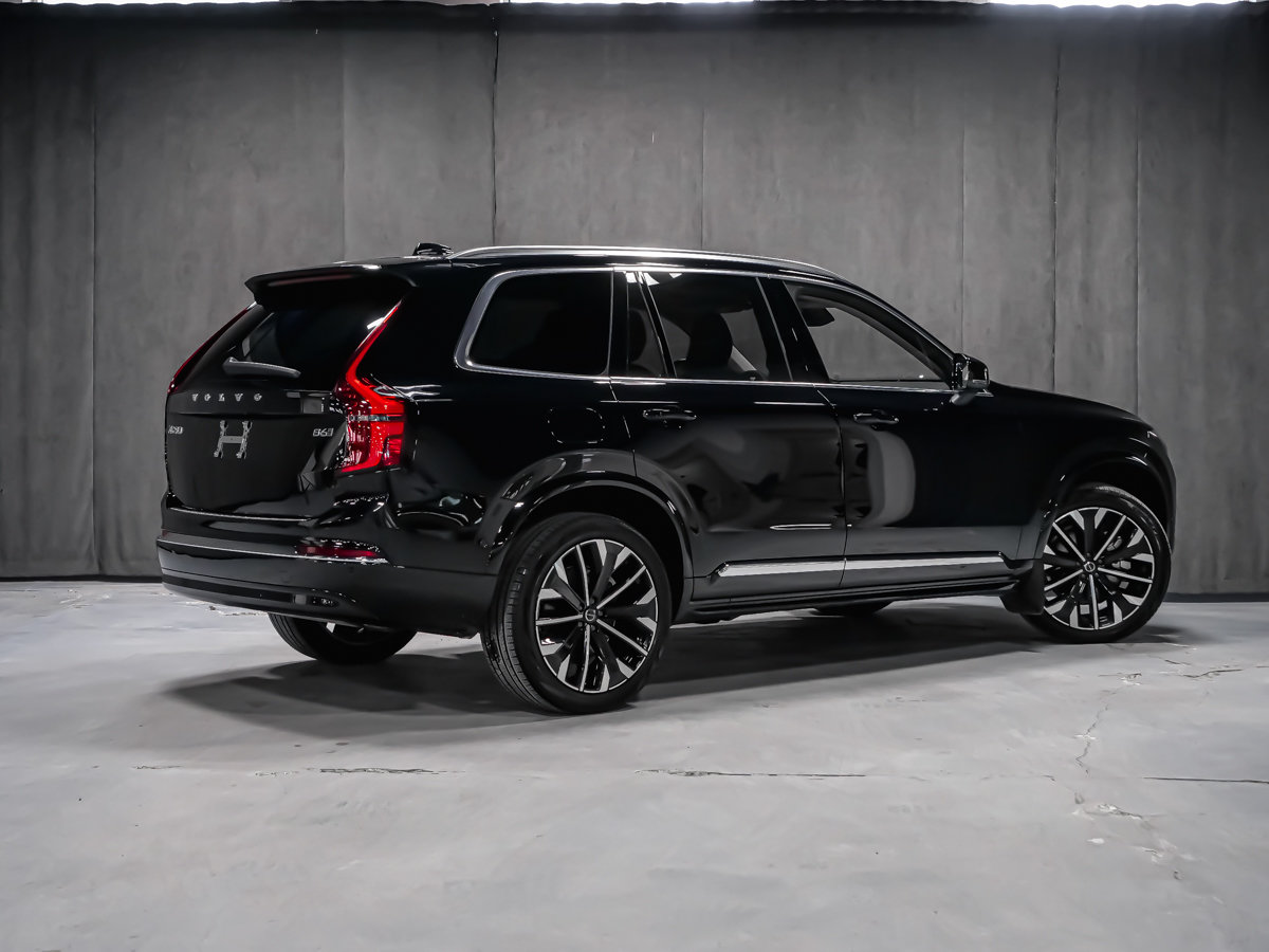 2025 Volvo XC90 B6 ULTRA BRIGHT HARMAN KARDON AFFICH. T&Ecirc;TE HAUTE Black