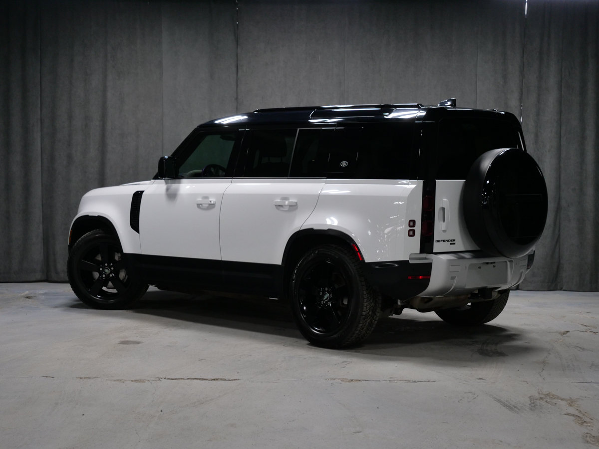 2023 Land Rover Defender SE, 3D CAMERA, PIVI PRO, DEL LIGHT, 8 SPEED White