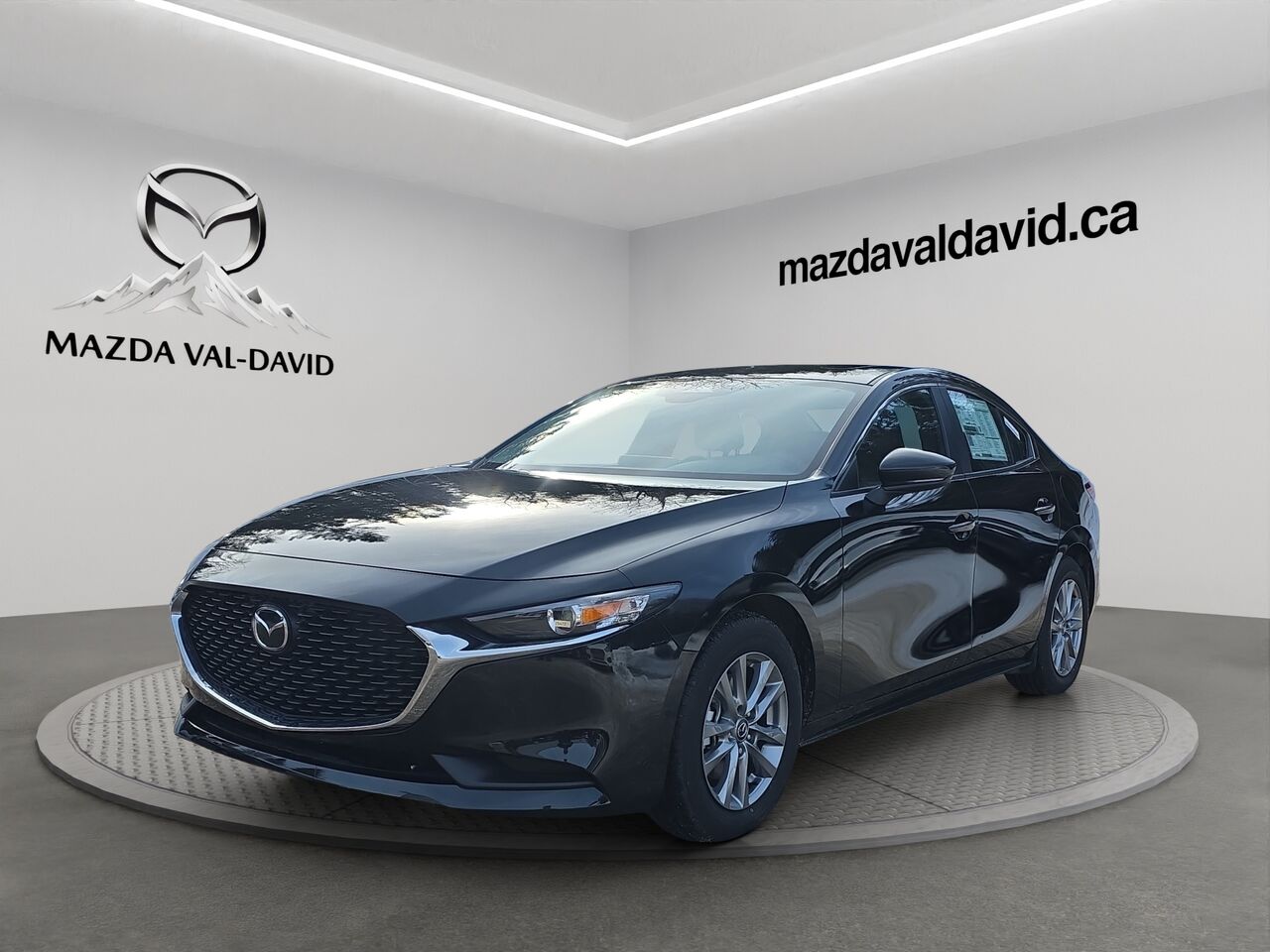 2025 Mazda Mazda3 Awd, tout &eacute;quip&eacute;, si&egrave;ges et r&eacute;troviseurs chauffants, cam&eacute;ra de recul Jet Black Mica
