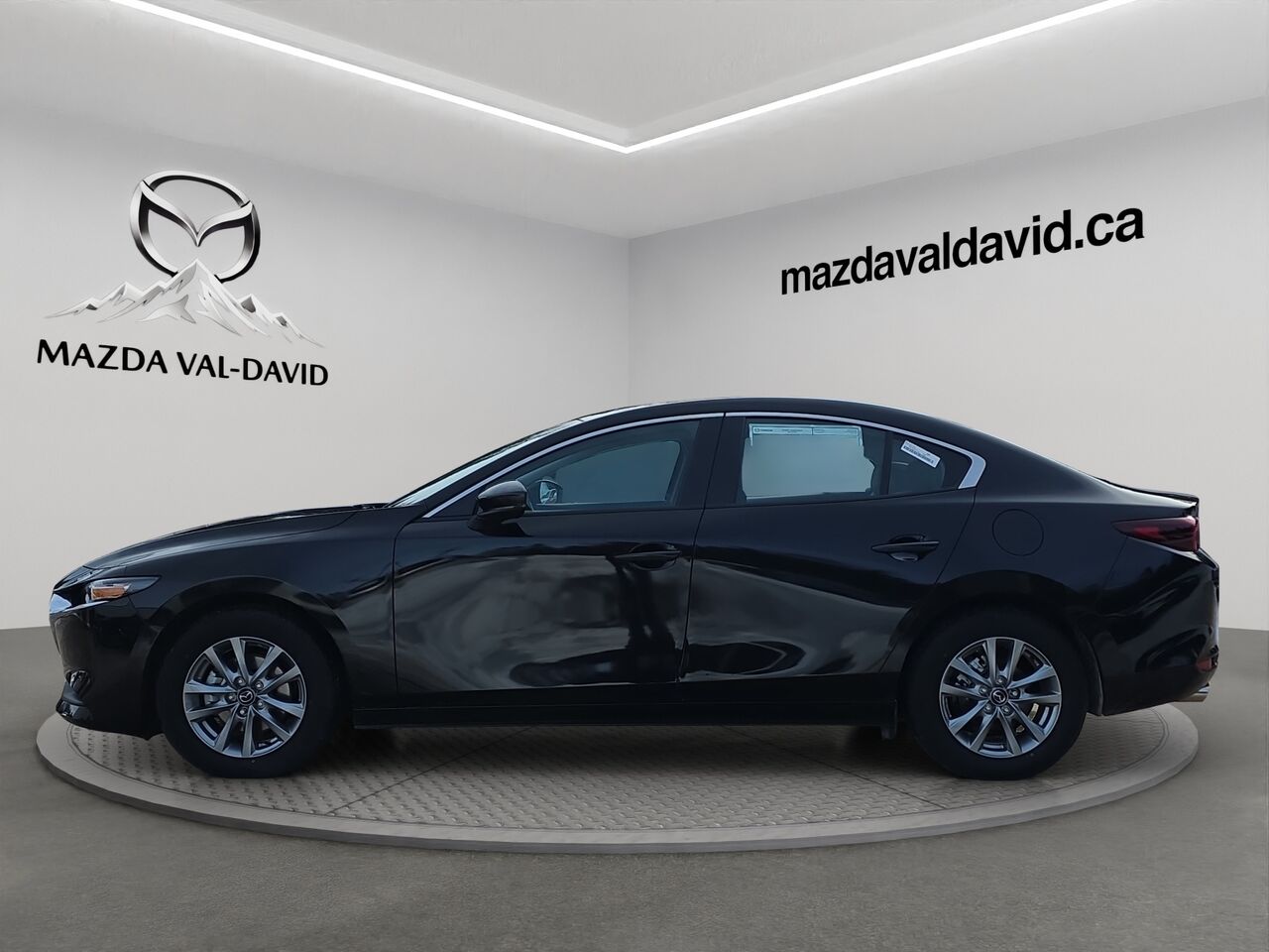 2025 Mazda Mazda3 Awd, tout &eacute;quip&eacute;, si&egrave;ges et r&eacute;troviseurs chauffants, cam&eacute;ra de recul Jet Black Mica