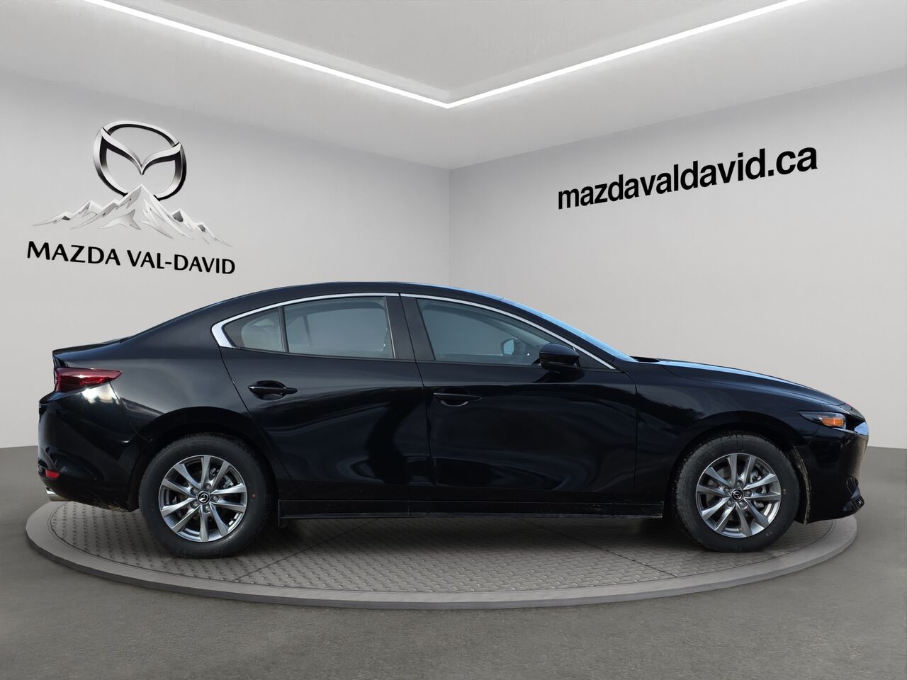 2025 Mazda Mazda3 Awd, tout &eacute;quip&eacute;, si&egrave;ges et r&eacute;troviseurs chauffants, cam&eacute;ra de recul Jet Black Mica