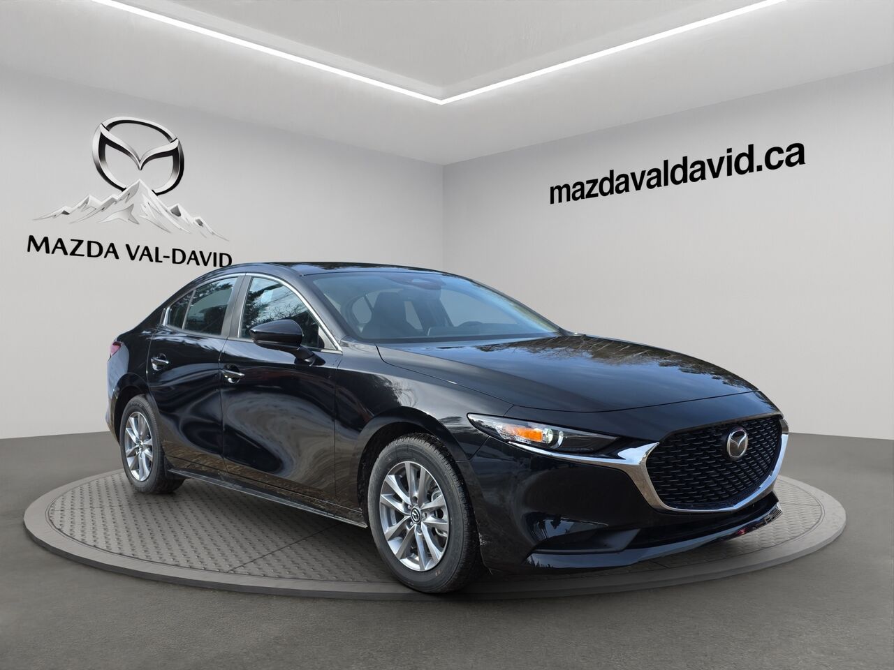 2025 Mazda Mazda3 Awd, tout &eacute;quip&eacute;, si&egrave;ges et r&eacute;troviseurs chauffants, cam&eacute;ra de recul Jet Black Mica