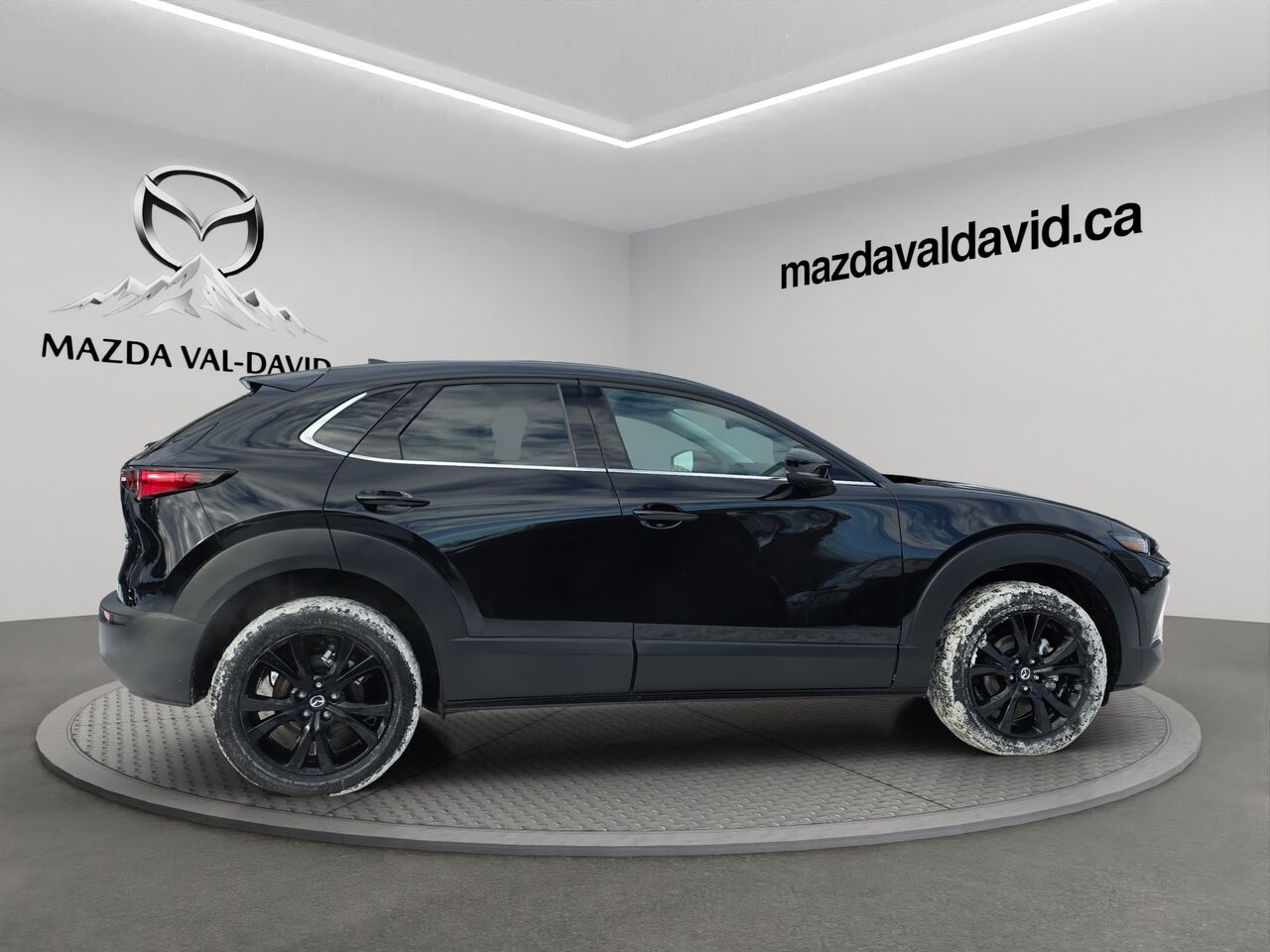 2025 Mazda CX-30 GT turbo, awd, toit ouvrant, &Eacute;cran 360 degr&eacute;, Navigation, chargeur sans fil pour cellulaire Jet Black Mica