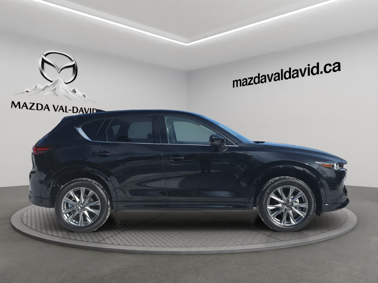 2025 Mazda CX-5 GT, awd, toit ouvrant, Navigation, chargeur sans fil pour cellulaire Jet Black Mica
