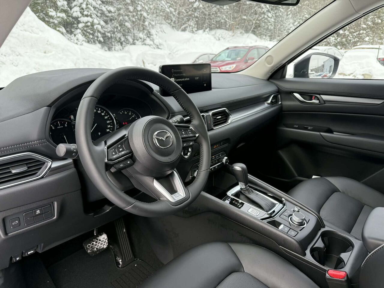 2025 Mazda CX-5 Gs, awd, Toit ouvrant, volant et r&eacute;troviseurs chauffants, hayon &eacute;lectrique Deep Crystal Blue Mica