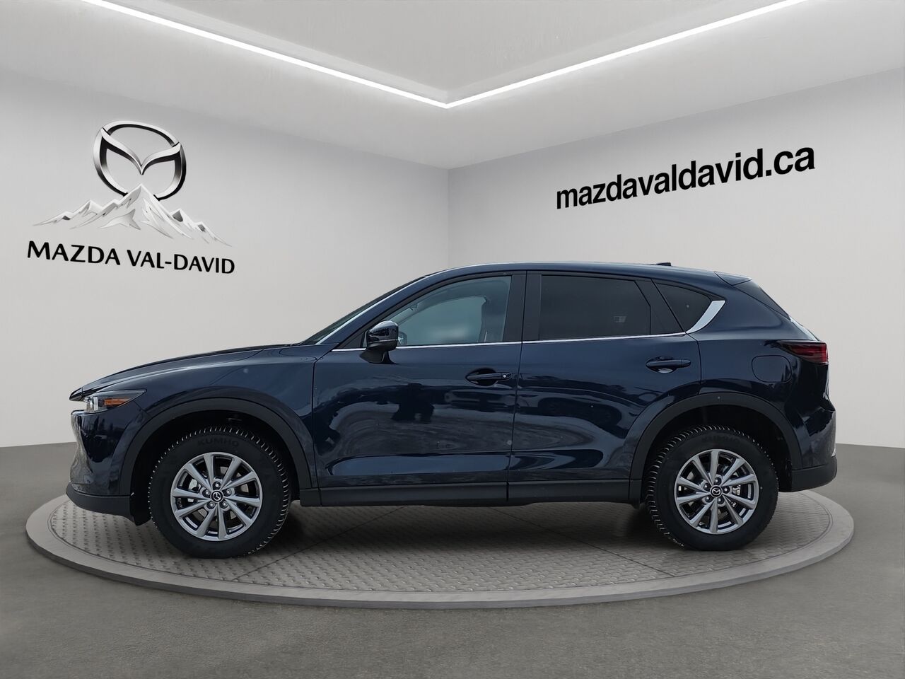 2025 Mazda CX-5 Gx, awd, si&egrave;ges chauffants, cam&eacute;ra de recul Deep Crystal Blue Mica