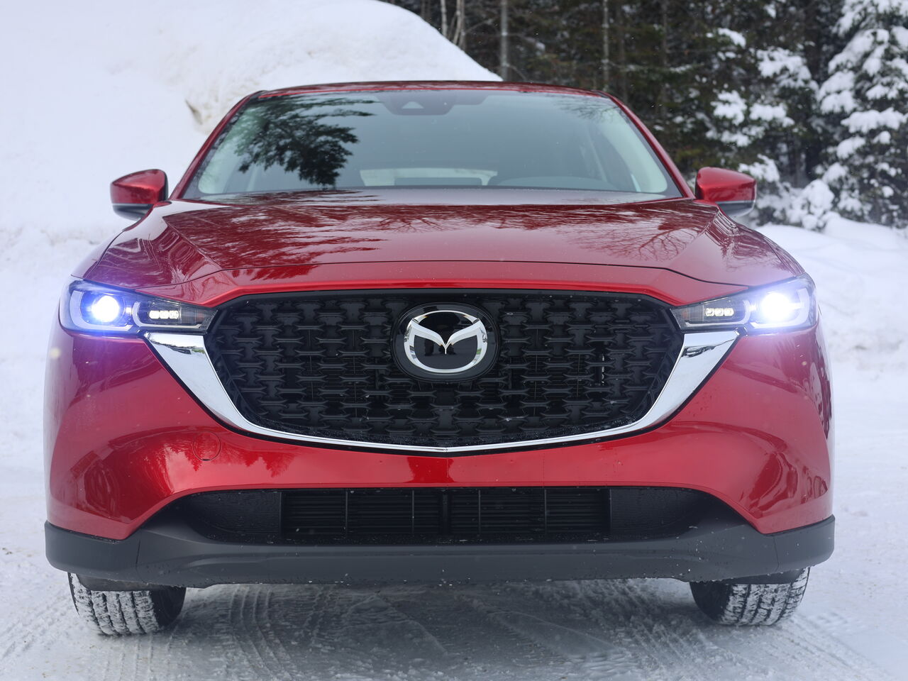 2025 Mazda CX-5 Gx, awd, si&egrave;ges chauffants, cam&eacute;ra de recul Soul Red Crystal Metallic