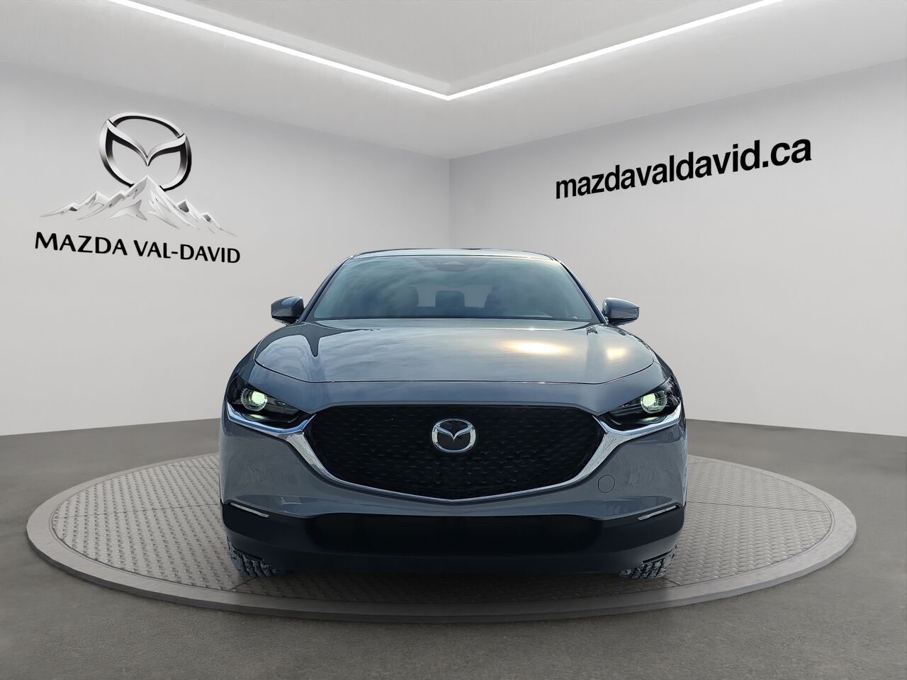 2025 Mazda CX-30 Gs, awd, si&egrave;ges, volant et r&eacute;troviseurs chauffants Aero Grey Metallic