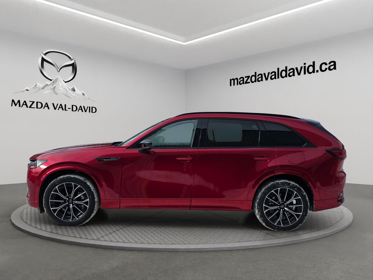 2025 Mazda CX-70 PHEV &Eacute;ligible &agrave; une subvention gouvernementale allant jusqu&rsquo;&agrave; 7500$ Soul Red Crystal Metallic