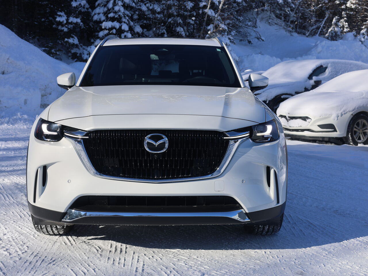 2025 Mazda CX-90 PHEV &Eacute;ligible &agrave; une subvention gouvernementale allant jusqu&rsquo;&agrave; 7500$ Jet Black Mica