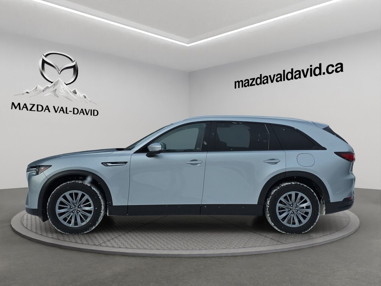 2024 Mazda CX-90 hybride rechargeable GS-L AWD, 7 passagers, Volant chauffant, Si&egrave;ges chauffant, Toit ouvrant panoramique Grey