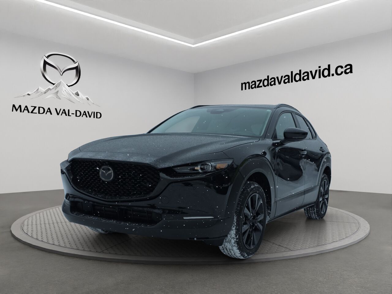 2026 Mazda CX-30 GT turbo, awd, toit ouvrant, &Eacute;cran 360 degr&eacute;, Navigation, chargeur sans fil pour cellulaire Jet Black Mica