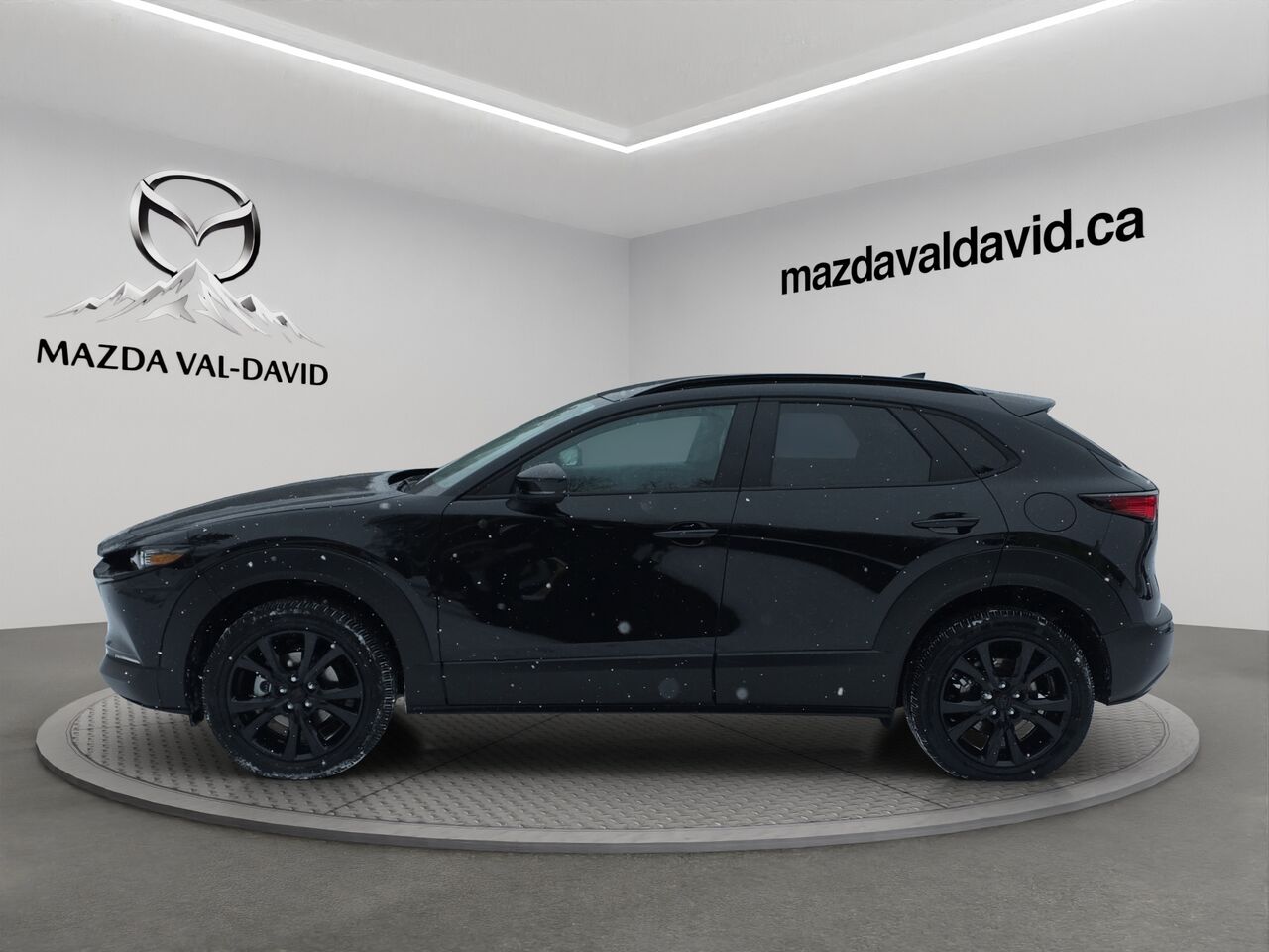 2026 Mazda CX-30 GT turbo, awd, toit ouvrant, &Eacute;cran 360 degr&eacute;, Navigation, chargeur sans fil pour cellulaire Jet Black Mica