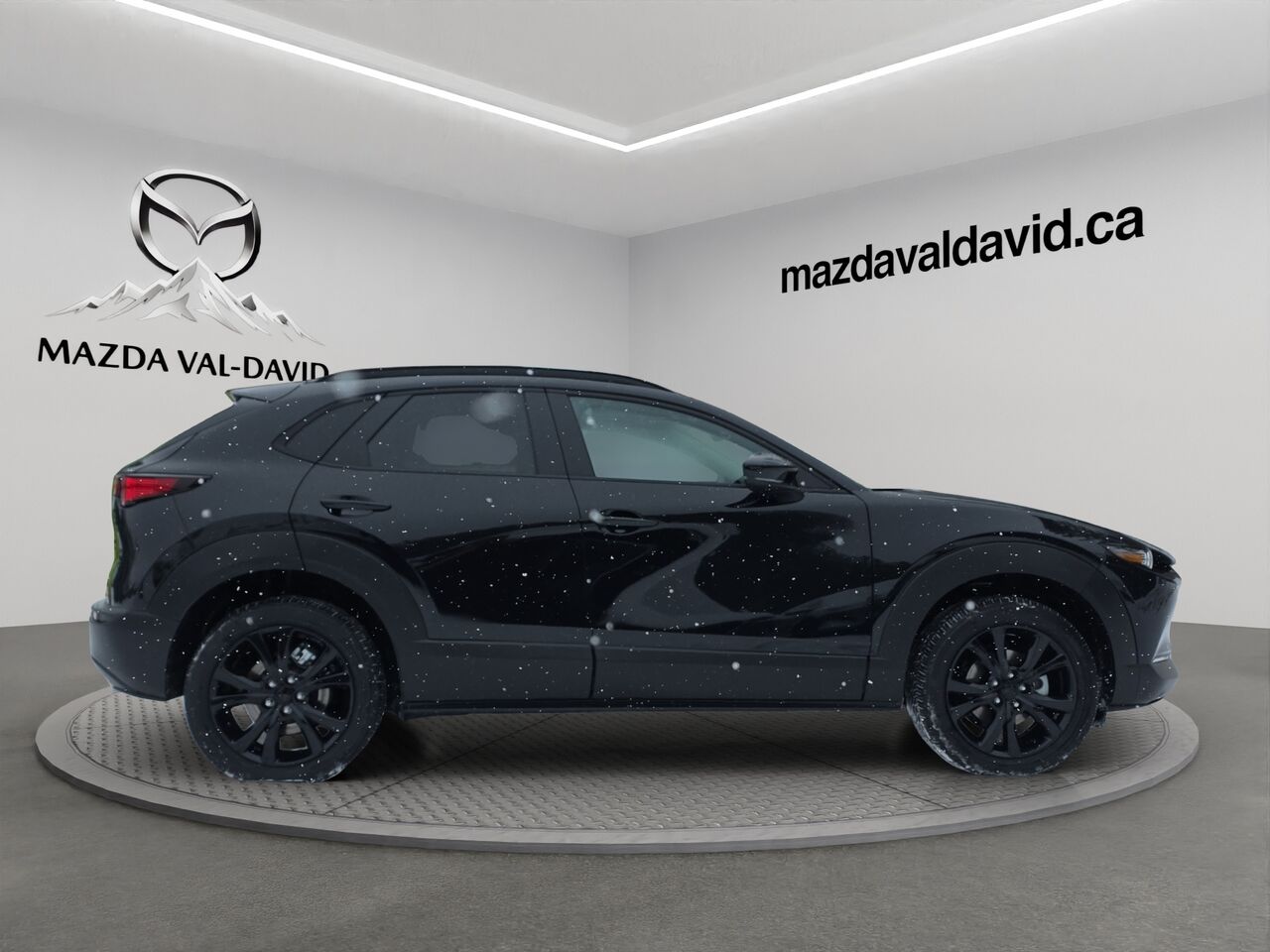 2026 Mazda CX-30 GT turbo, awd, toit ouvrant, &Eacute;cran 360 degr&eacute;, Navigation, chargeur sans fil pour cellulaire Jet Black Mica
