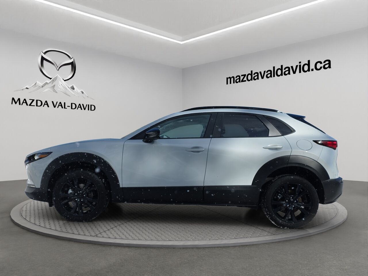 2026 Mazda CX-30 GT turbo, awd, toit ouvrant, &Eacute;cran 360 degr&eacute;, Navigation, chargeur sans fil pour cellulaire Aero Grey Metallic