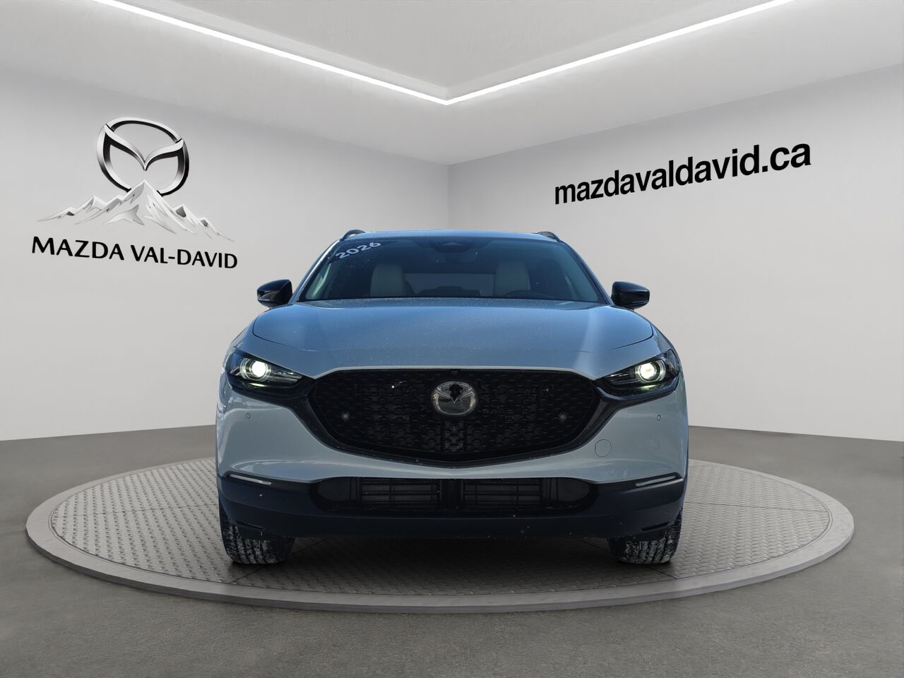 2026 Mazda CX-30 GT turbo, awd, toit ouvrant, &Eacute;cran 360 degr&eacute;, Navigation, chargeur sans fil pour cellulaire Aero Grey Metallic