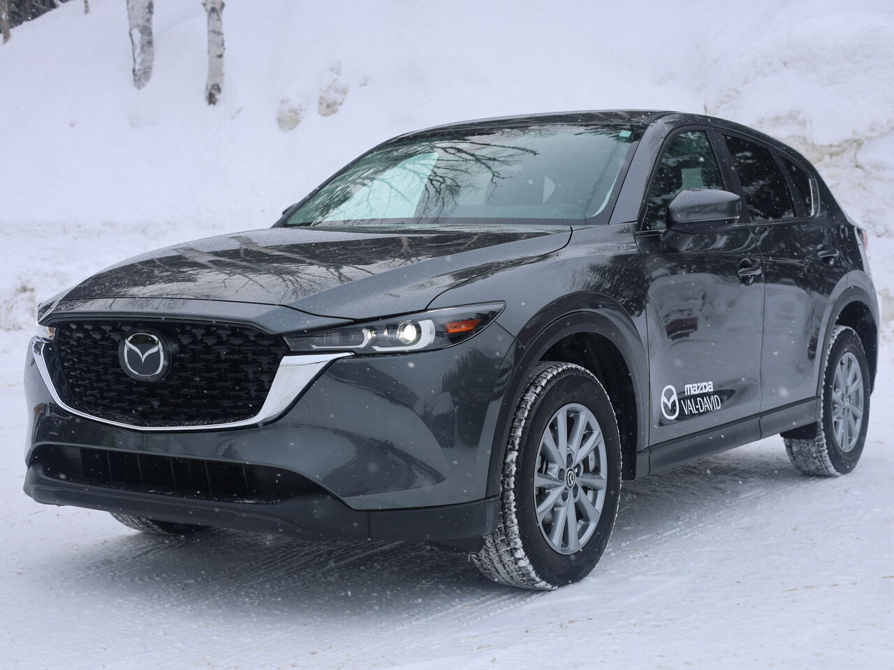 2025 Mazda CX-5 Gs, awd, si&egrave;ges, volant et r&eacute;troviseurs chauffants, hayon &eacute;lectrique Polymetal Metallic