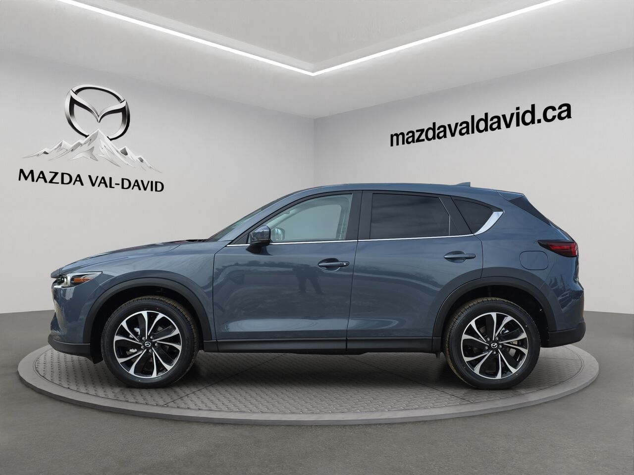 2025 Mazda CX-5 Gs, awd, Toit ouvrant, volant et r&eacute;troviseurs chauffants, hayon &eacute;lectrique Rhodium White Metallic