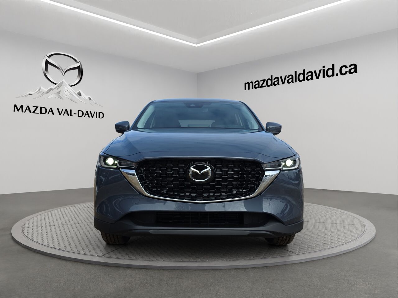2025 Mazda CX-5 Gs, awd, Toit ouvrant, volant et r&eacute;troviseurs chauffants, hayon &eacute;lectrique Rhodium White Metallic