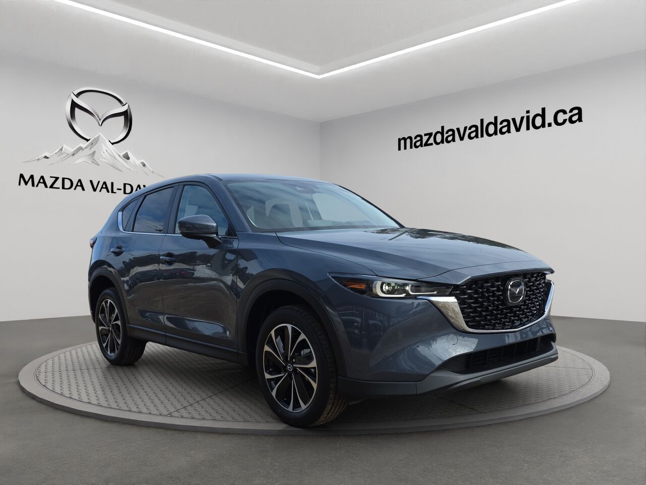 2025 Mazda CX-5 Gs, awd, Toit ouvrant, volant et r&eacute;troviseurs chauffants, hayon &eacute;lectrique Rhodium White Metallic