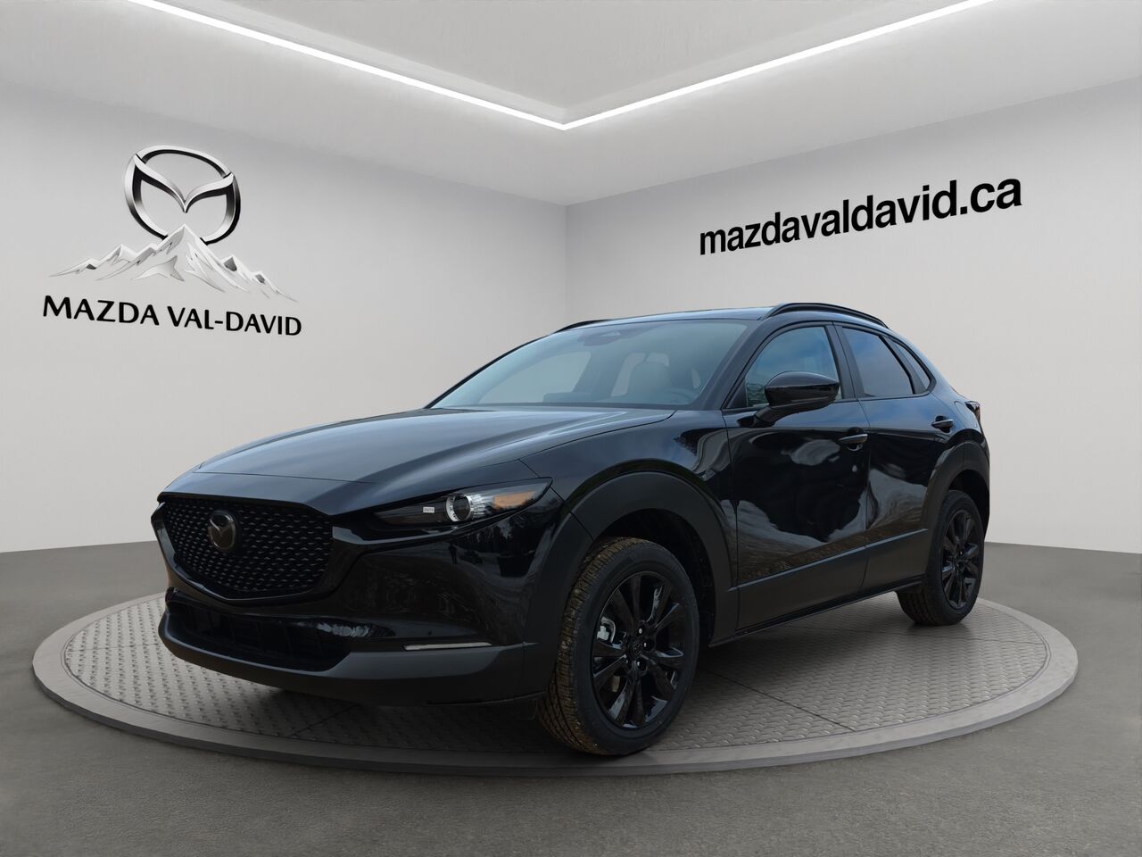 2026 Mazda CX-30 Gs, awd, si&egrave;ges, volant et r&eacute;troviseurs chauffants Jet Black Mica