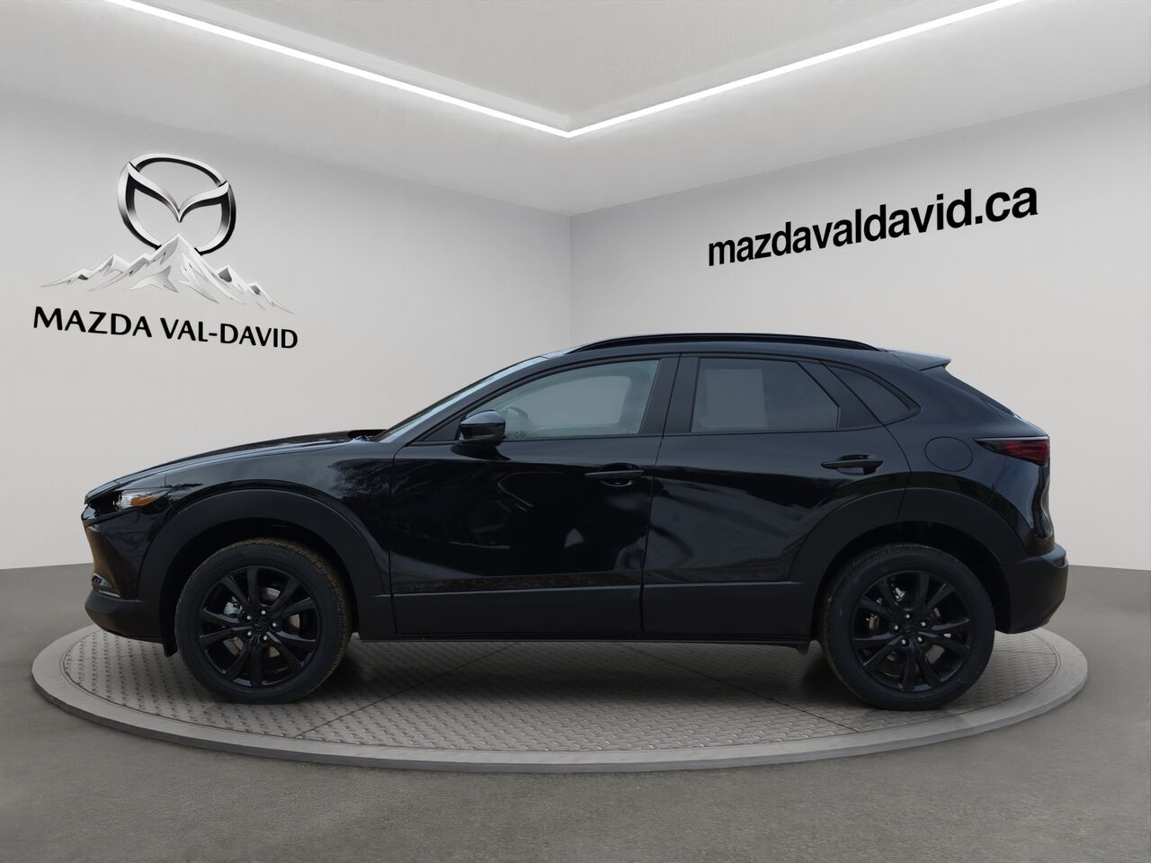 2026 Mazda CX-30 Gs, awd, si&egrave;ges, volant et r&eacute;troviseurs chauffants Jet Black Mica