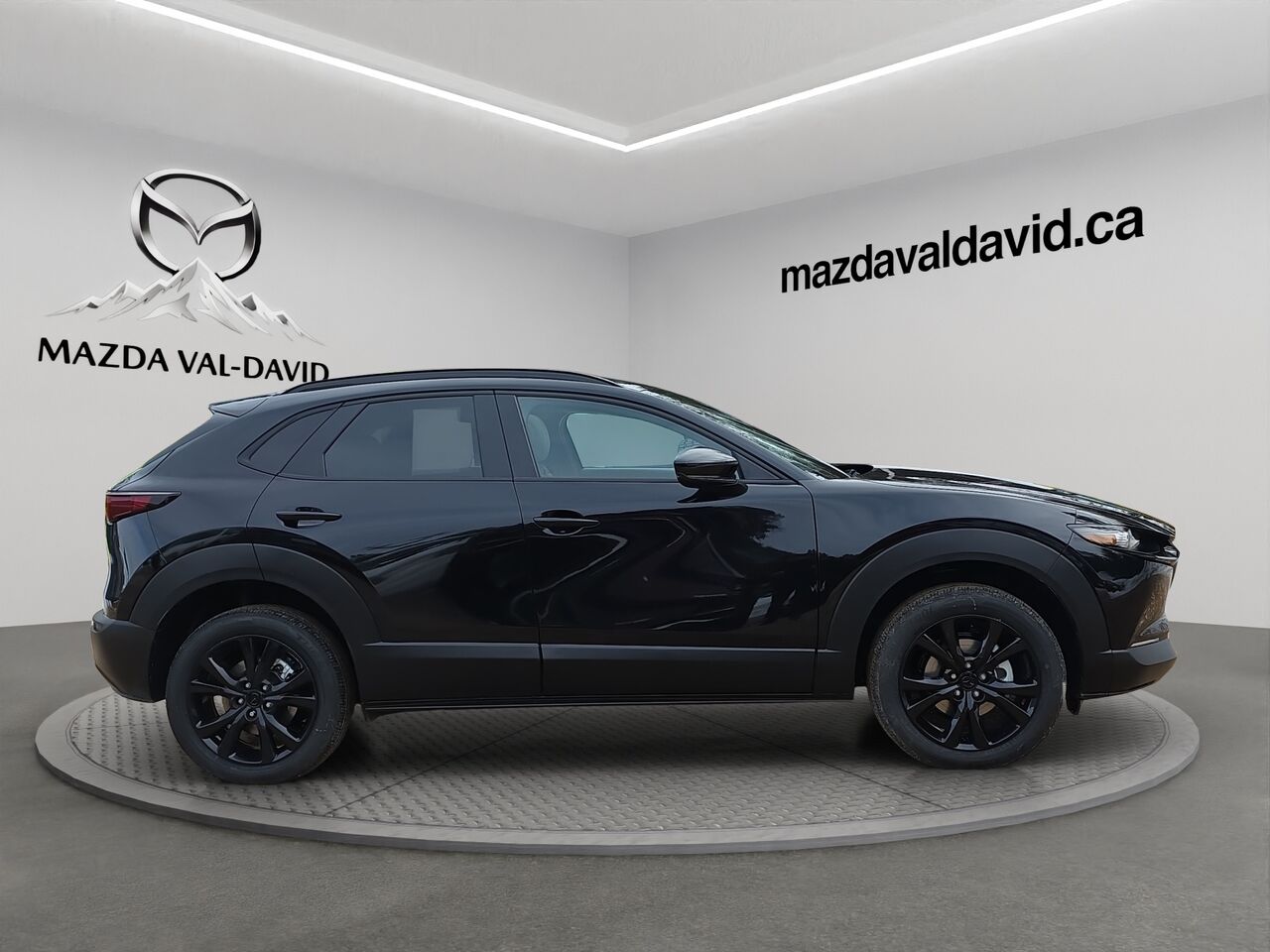 2026 Mazda CX-30 Gs, awd, si&egrave;ges, volant et r&eacute;troviseurs chauffants Jet Black Mica