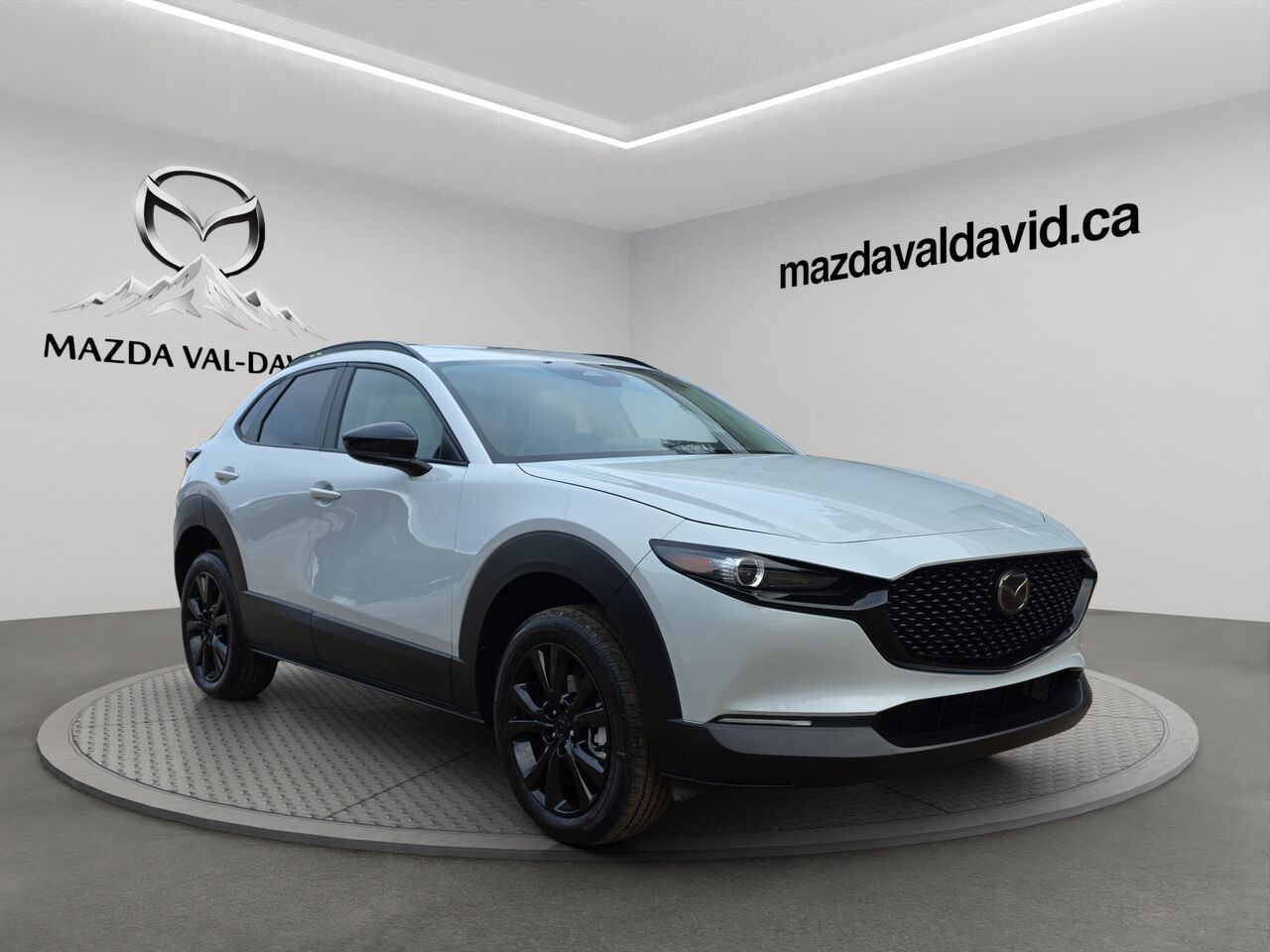 2026 Mazda CX-30 Gs, awd, si&egrave;ges, volant et r&eacute;troviseurs chauffants Aero Grey Metallic