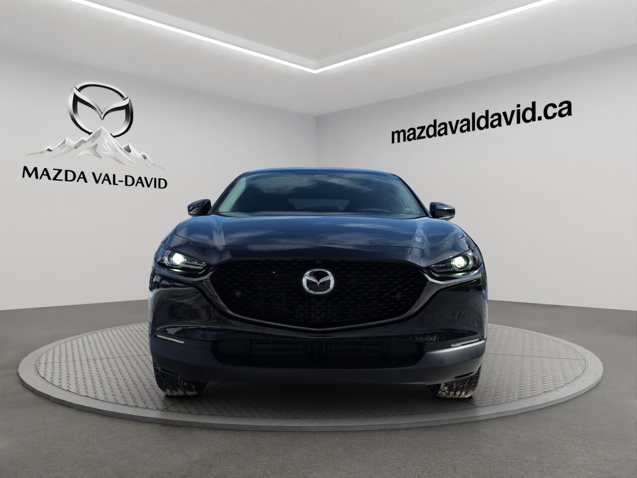 2025 Mazda CX-30 GT turbo, awd, toit ouvrant, &Eacute;cran 360 degr&eacute;, Navigation, chargeur sans fil pour cellulaire Jet Black Mica