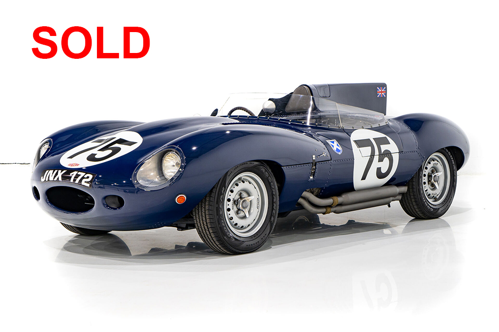 Jaguar d type recreation 1960