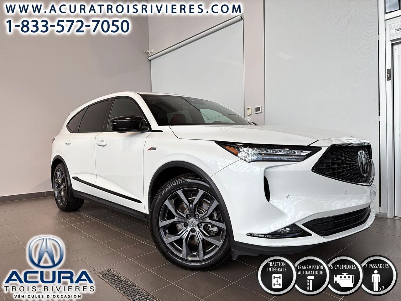 Acura MDX 2024 Blanc Trois-Rivières - photo #0 Acura MDX 2024 Blanc Trois-Rivières - photo #0