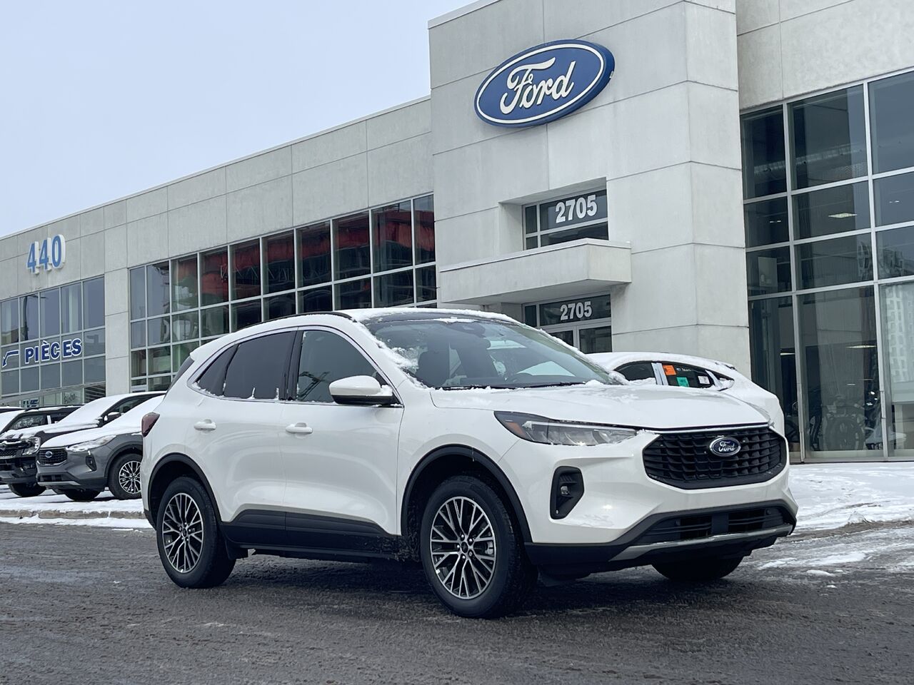 Ford Escape 2026 2026 Blanc astral m&eacute;tallis&eacute; trois couches