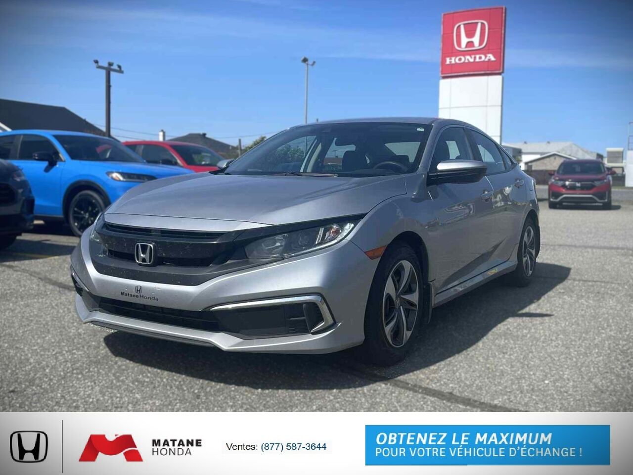 Honda CIVIC LX CIVIC LX 2021 Gris Matane - photo #0