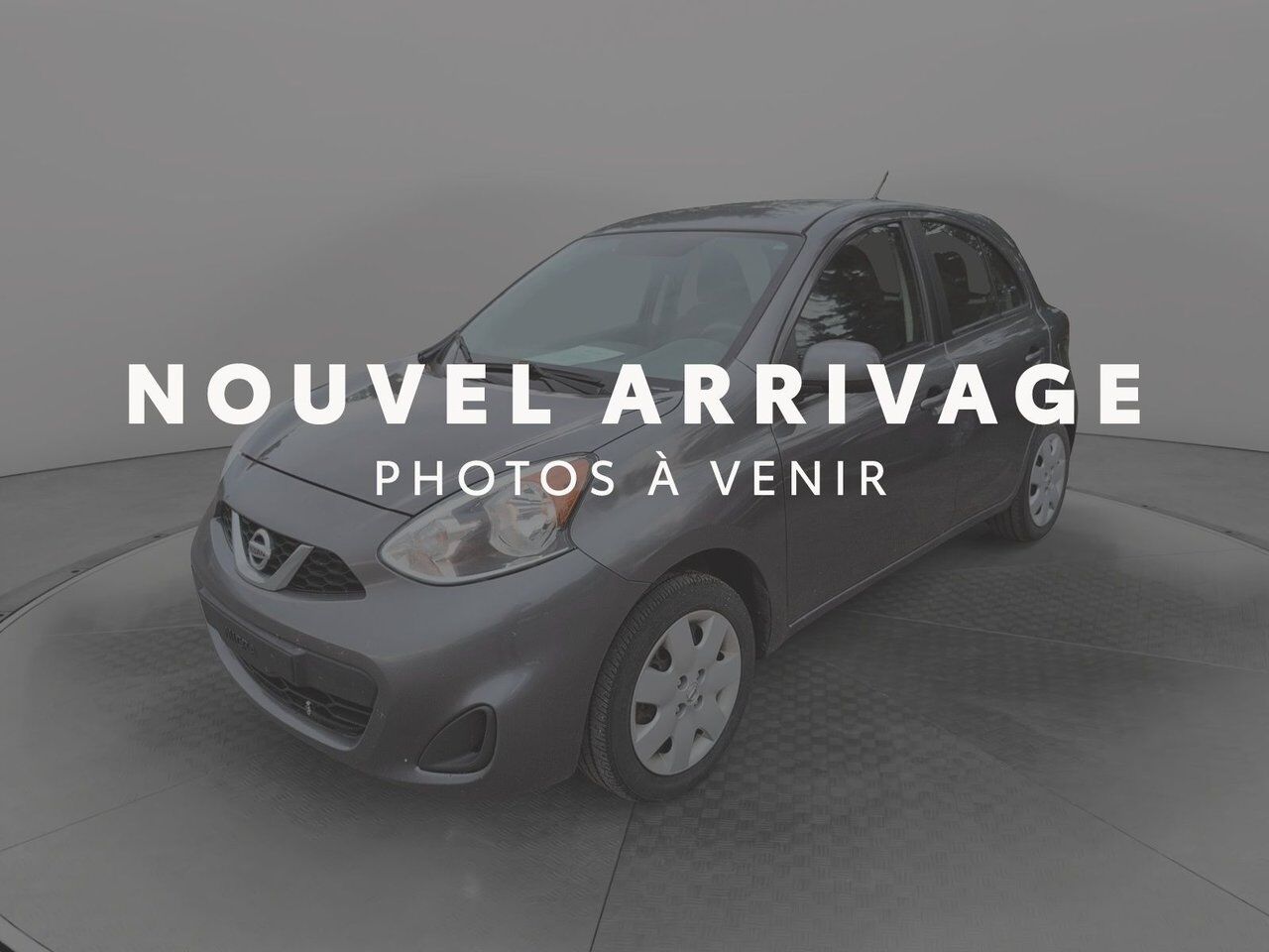 2016 Nissan Micra Grey Baie-Comeau - photo #0