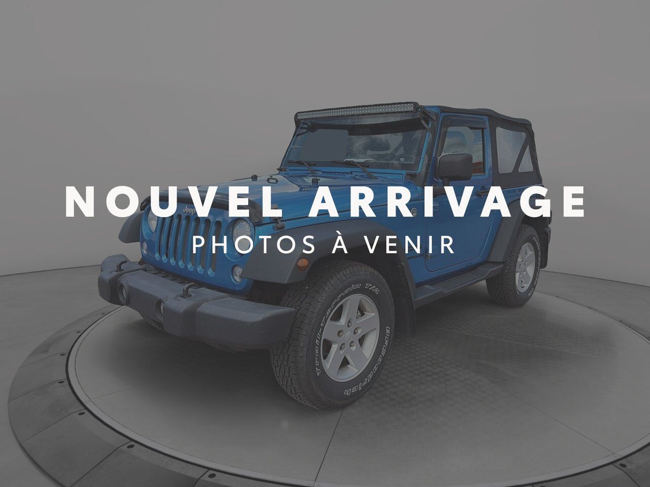 Jeep Wrangler NIV 1C4AJWAG6FL735377 2015 Bleu Baie-Comeau - photo #0