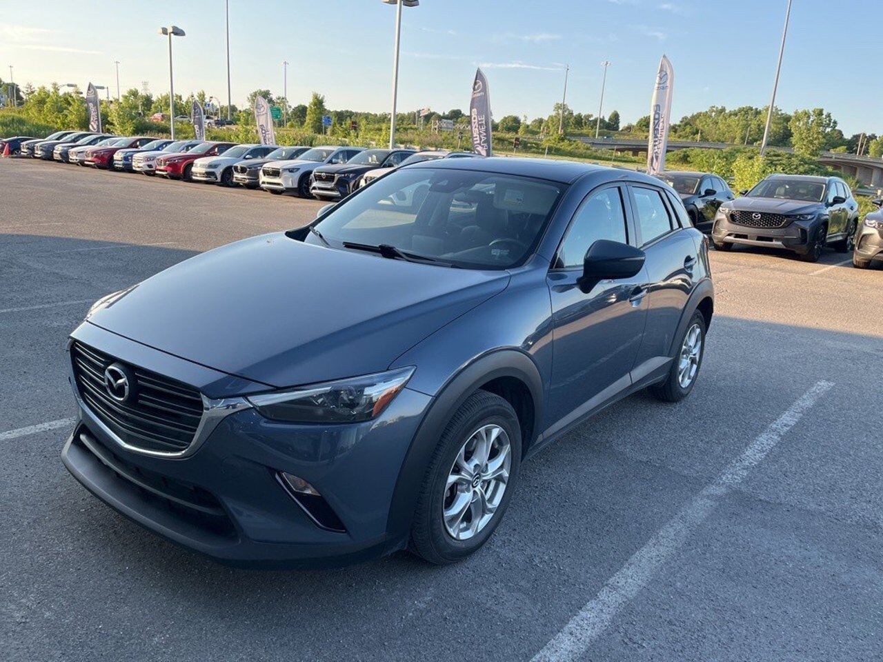 Mazda CX-3 JM1DKFC73N1601699 2022 Gray Mirabel - photo #0