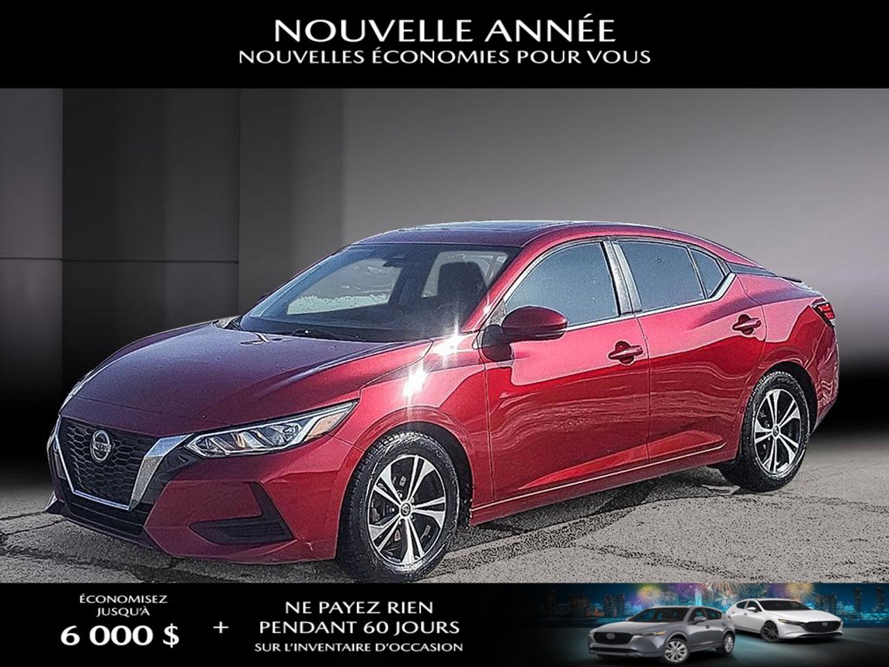 2021 Nissan Sentra 2021 Red