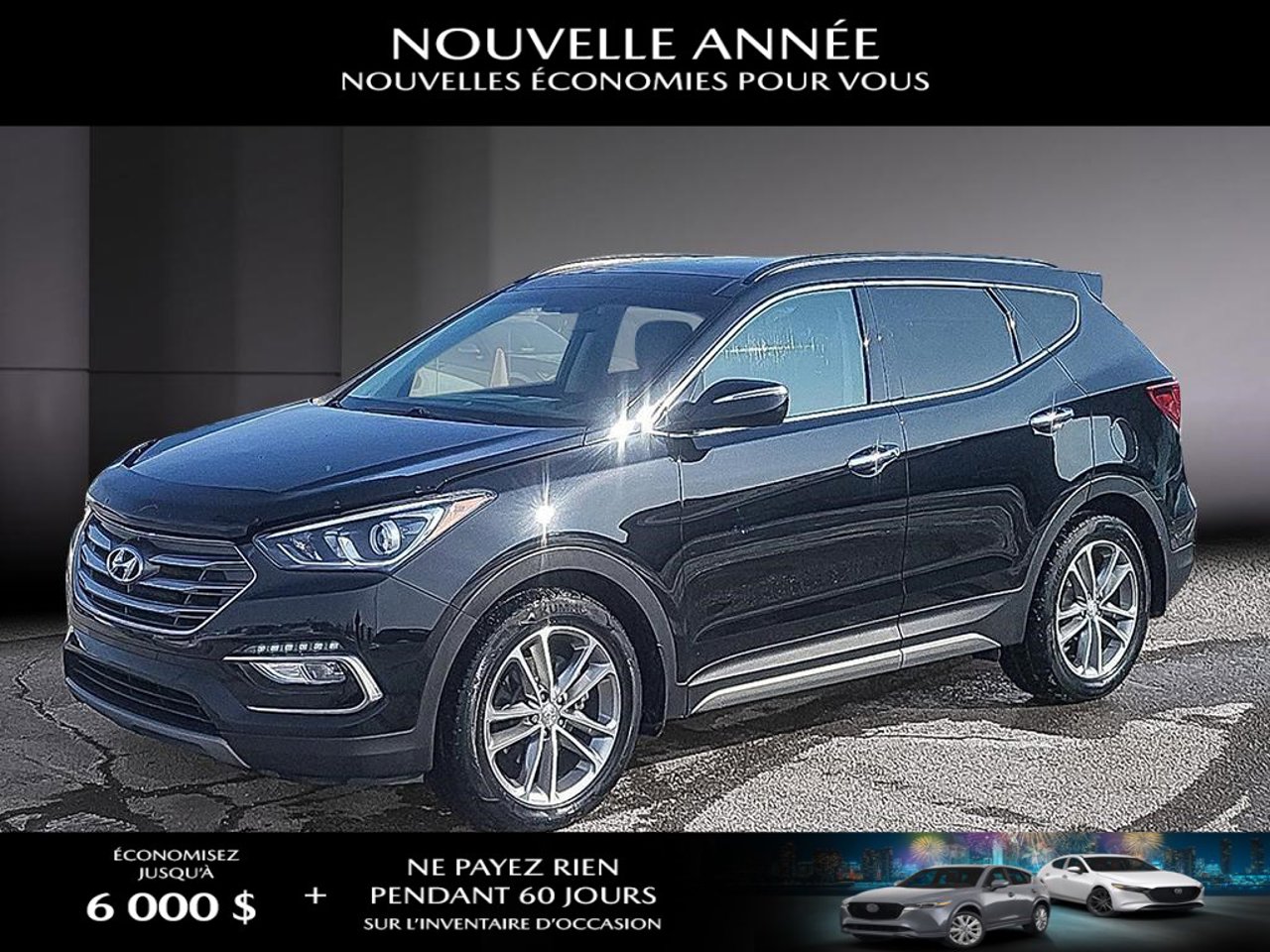 2018 Hyundai Santa Fe Sport 2018 Black
