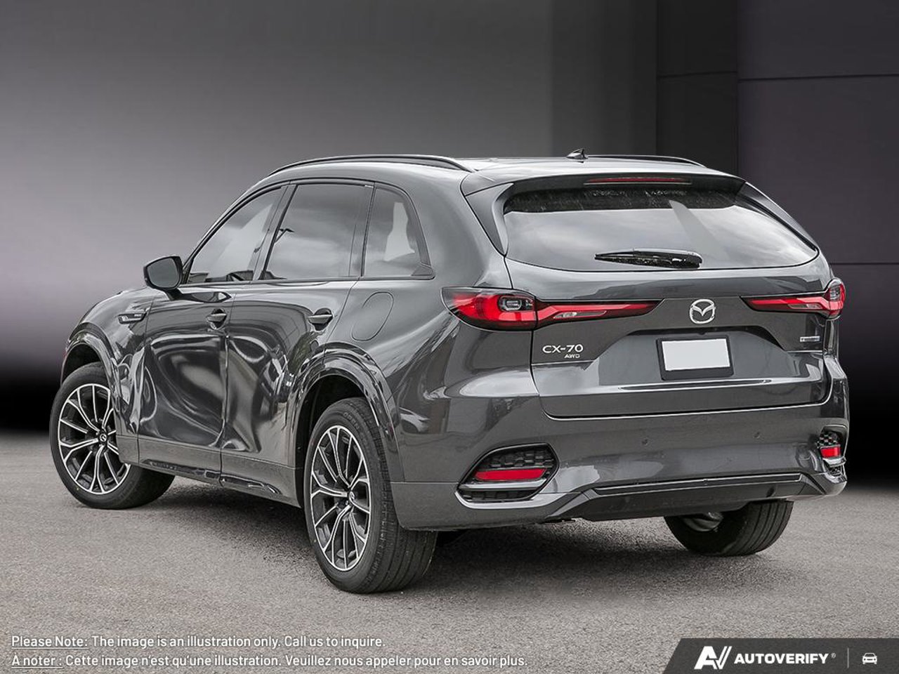 2025 Mazda CX-70 PHEV 2025 Machine Grey Metallic