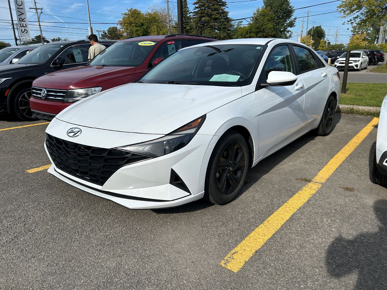 2021 Hyundai Elantra White Blainville - photo #0