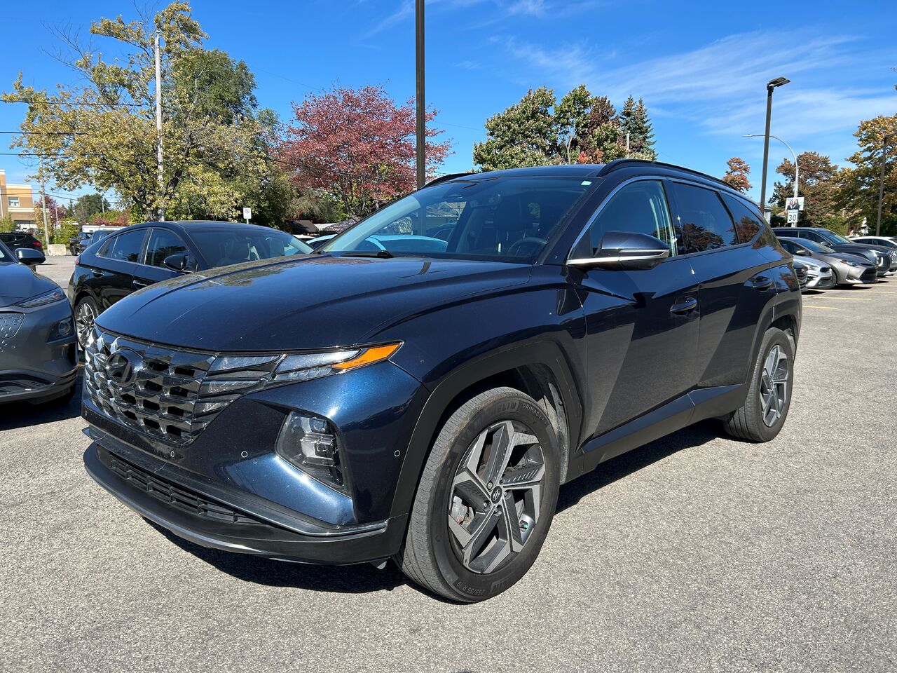 Hyundai Tucson hybride 2022 Bleu Blainville - photo #0