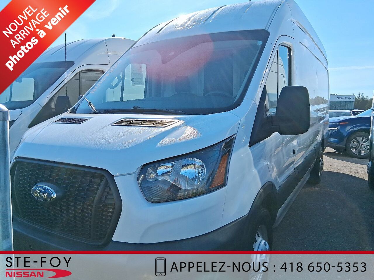 FORD TRANSIT T-250 TOIT HAUT PROPULSION LONG 2024 Blanc Ste-Foy - photo #0
