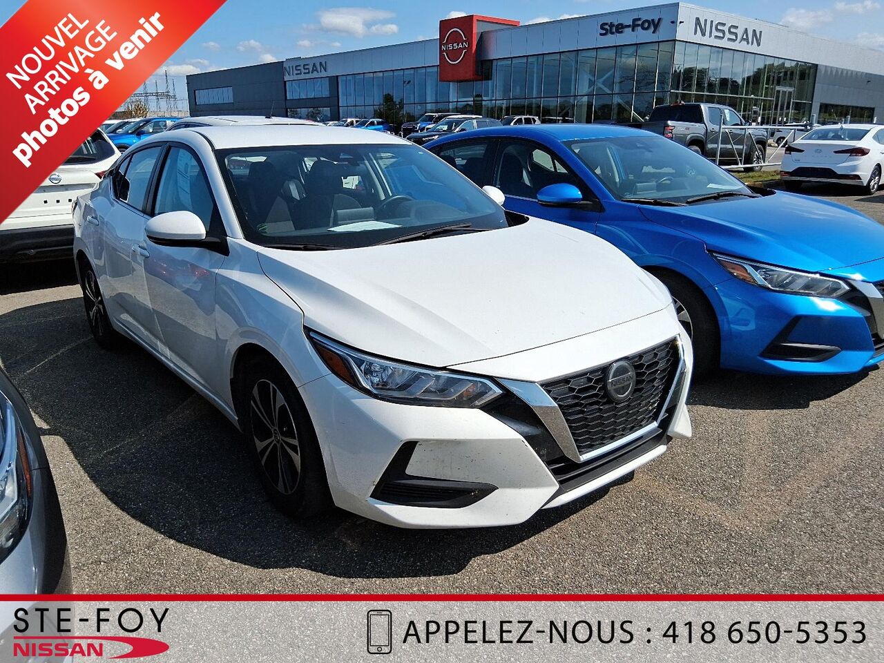 Nissan Sentra 2023 Blanc Ste-Foy - photo #0