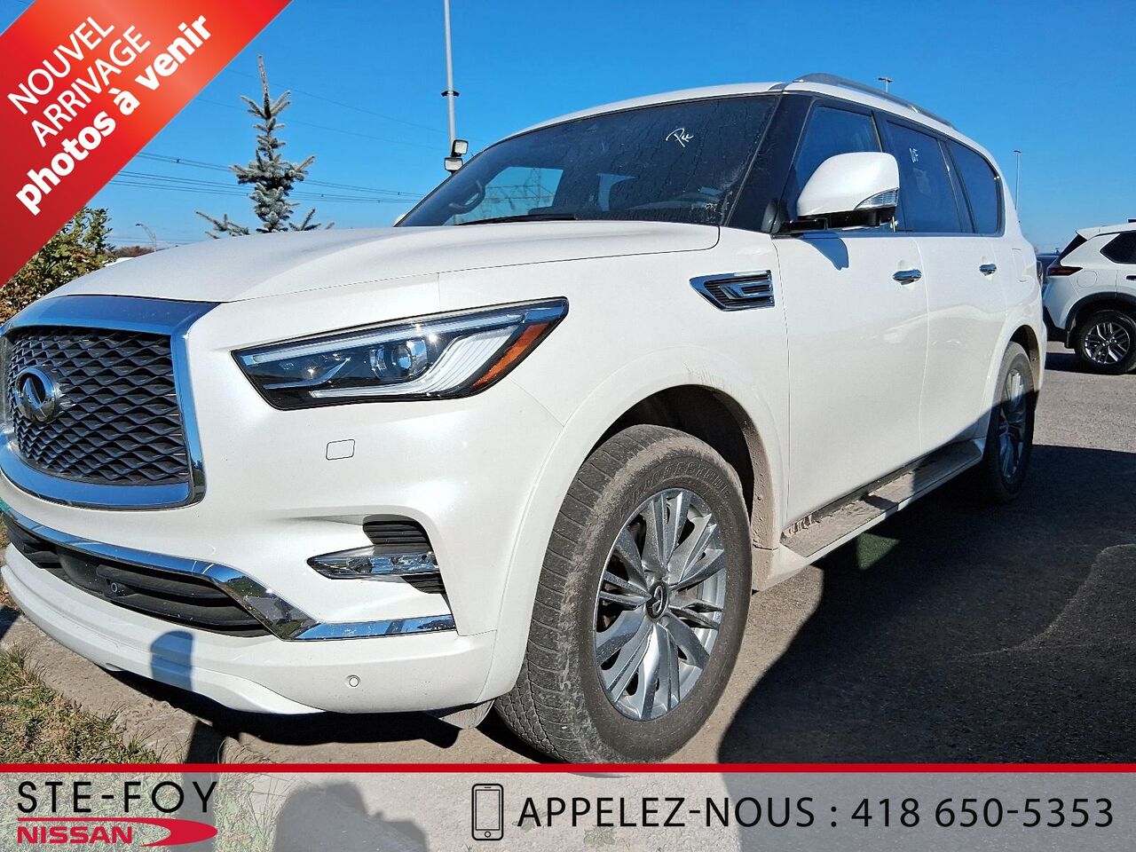 2024 INFINITI QX80 White Ste-Foy - photo #0